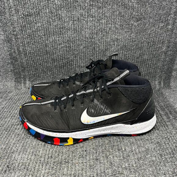 Nike Kobe AD Mid NCAA March Madness Black Basketball Shoes Mens 15 AJ6921-001